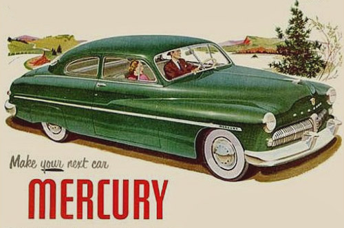 The 1949 Mercury Ford had some ambitious post war plans for their passenger