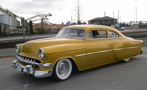 1954 Chevy Now this is a mid to late 50 s custom that I can truly dig on