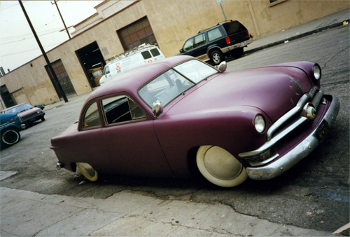Caption The 1950 Ford coupe formally owned by Keith Weesner and Coop 