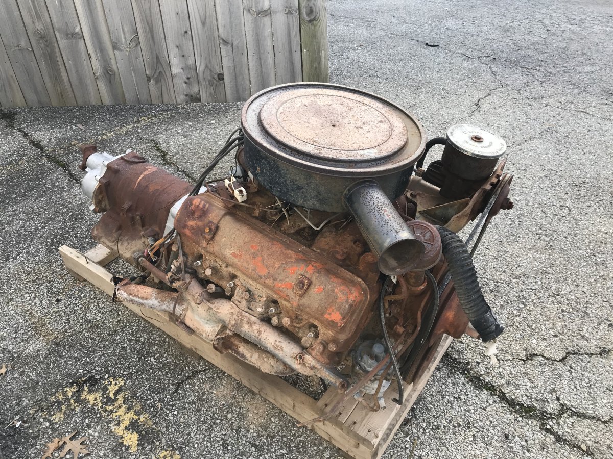 Olds 371 rocket, 6x2nw/ strombergs, and trans | The H.A.M.B.