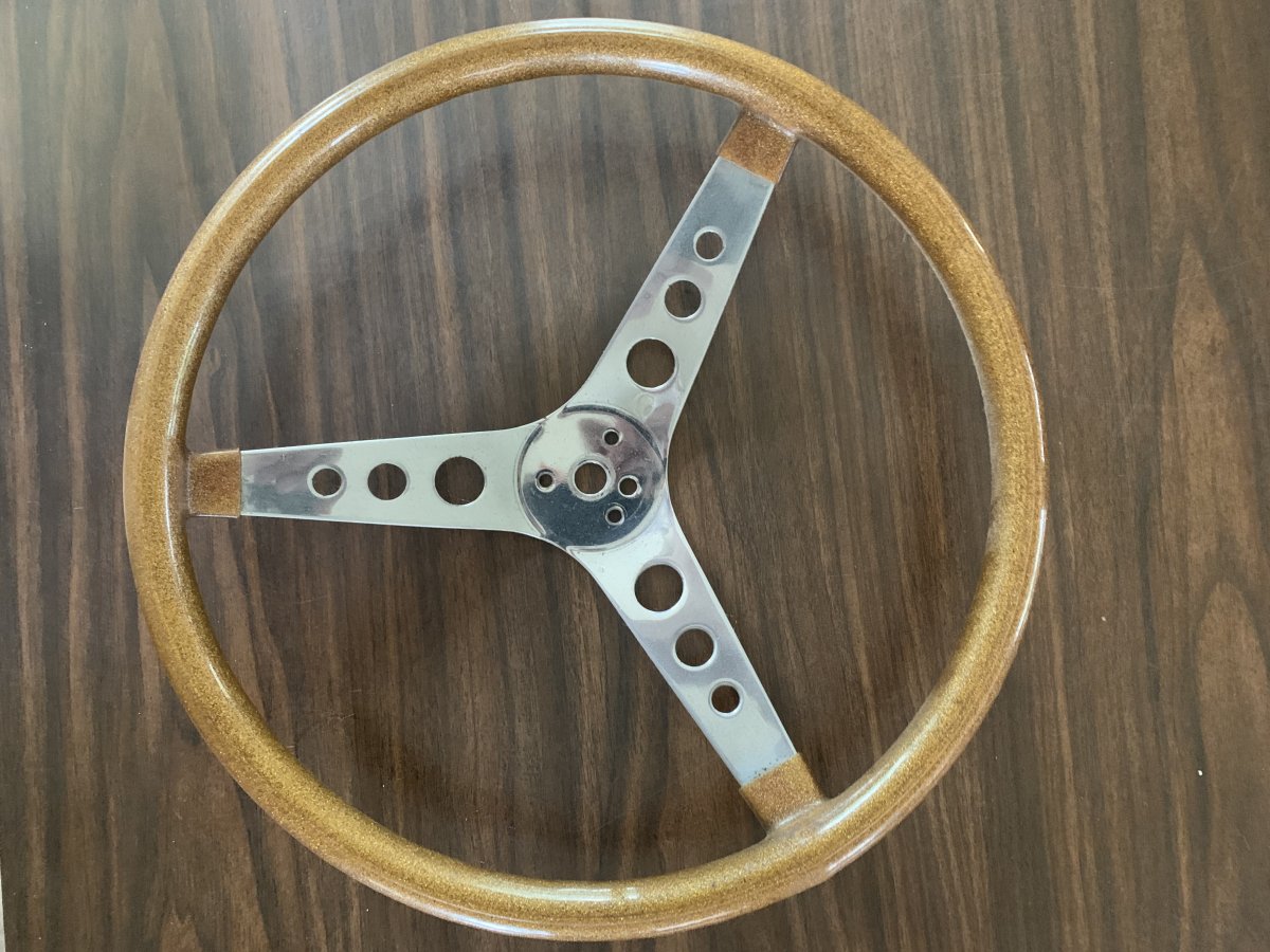 History - 50's Metal Flake Steering wheels | The H.A.M.B.