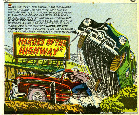 1950s Hot Rod Comic Art Page 84 The Hamb 5681