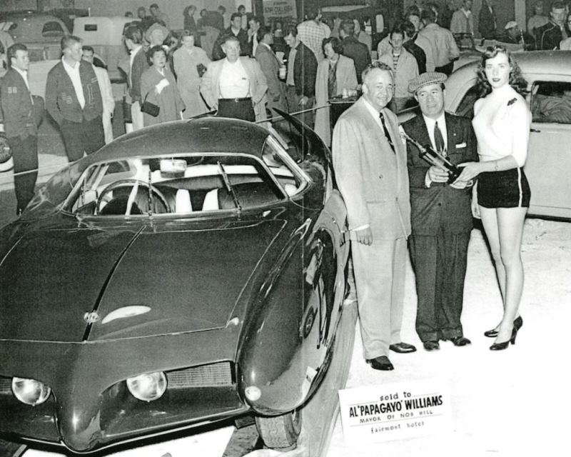 Al Williams 1954 Alfa Romeo B.A.T. 7 at the '55 National Roadster Show.JPG