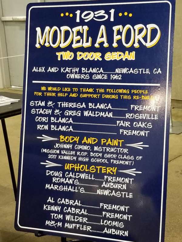 Alex Blanca's '31 Ford Show Board at the 2019 Sacramento Autorama.jpg