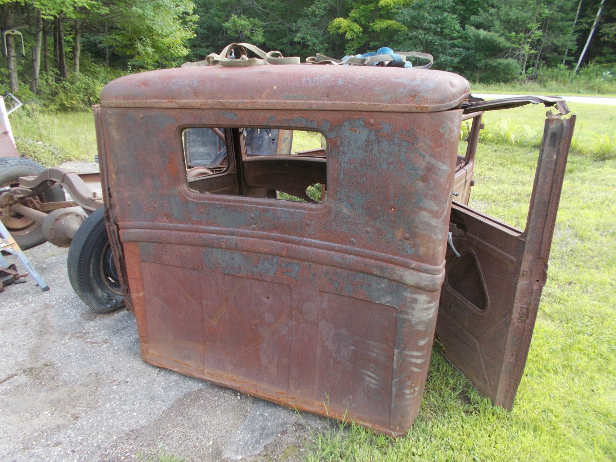 1932 ford truck cab parts, rough, rusty, for parts, patches | The H.A.M.B.