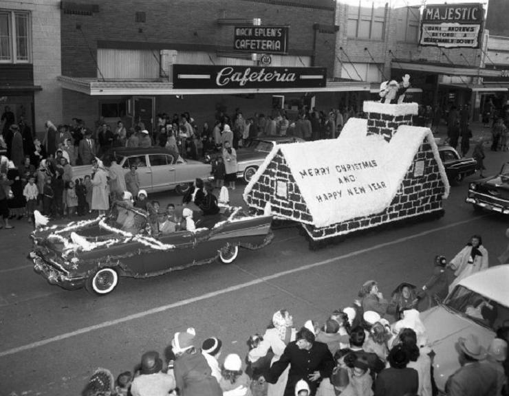 holiday Christmas car 1957 Chevy parade Christmas.jpg