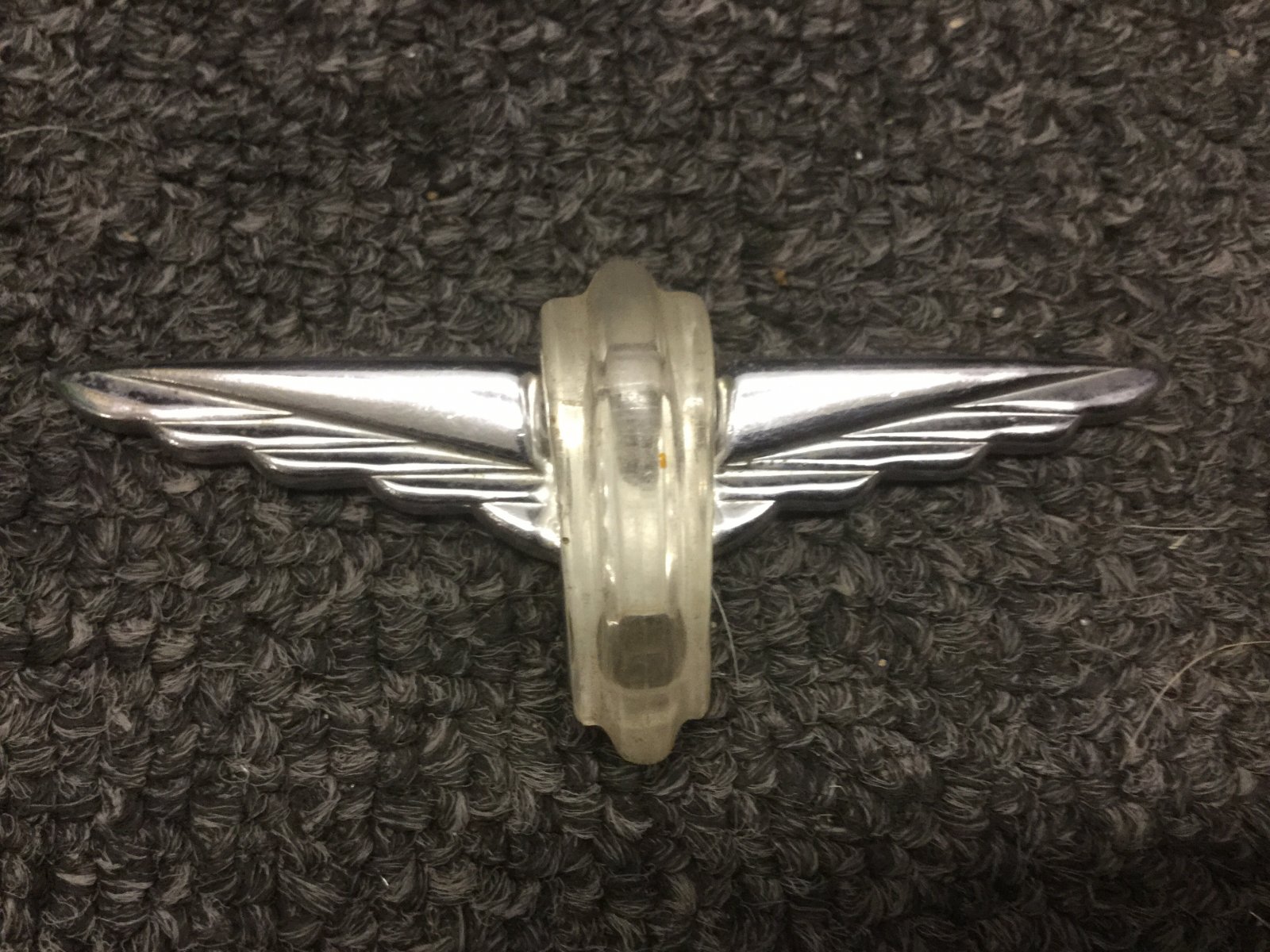 ***Art Deco Winged Glove Box Pull Knob Perfect For 1932-1934 Ford ...