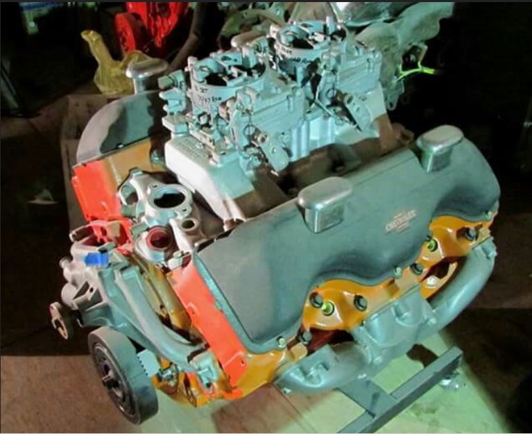 Rare Chevrolet 1963 Z11 engine. 348-40.JPG