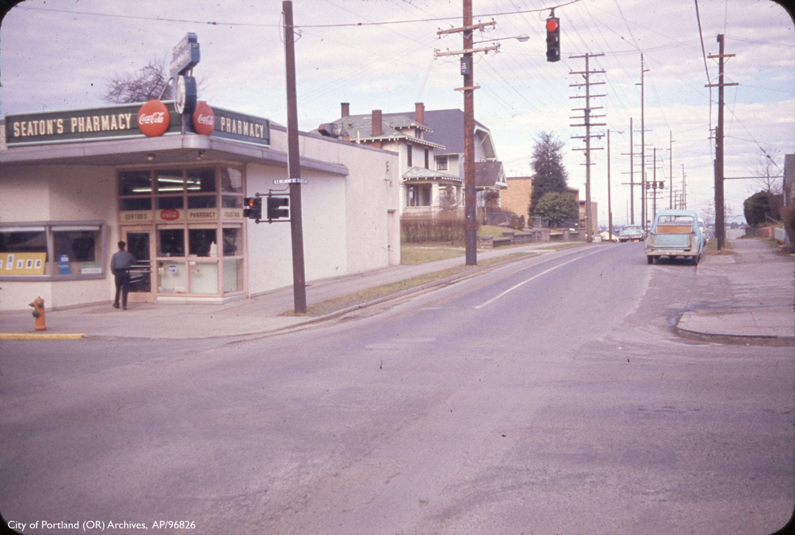 SE 60th Avenue and SE Belmont Street, 1963.jpg
