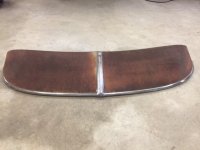 1950 chevy fleetline visor discount