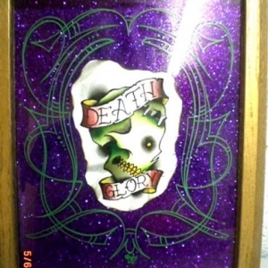 flaked panel