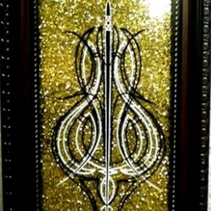 flaked panel
