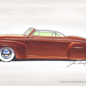 Ford Convertible Kustom 1947