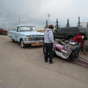Drag strip in Calgary aug 08