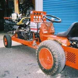 V8 garden tractor hotsell