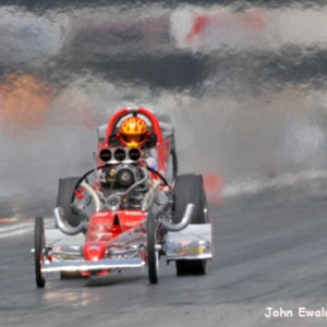 WORLD'S FASTEST FRONT ENGINE DRAGSTER