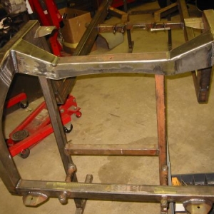 rear section curved to compliment body shape