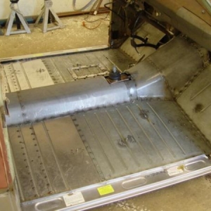 '50 floorpans installed