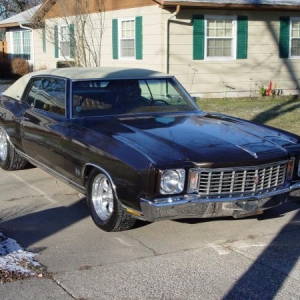 My old '72 Monte front