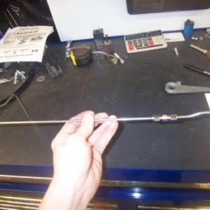 The joiner fitting is so that the vent can be removed without spinning the whole line around.