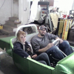 we hada test it out before he got it done. btw, thats my mean face