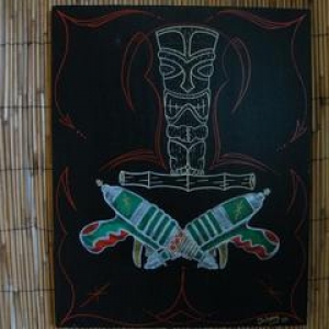 Tiki with space guns