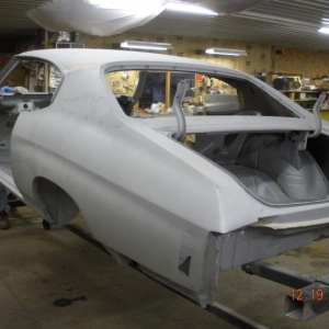 My current restoration project -- 70 Chevelle SS396 - Yeah, got the build sheet, too!