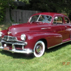 My 42 Olds - All original restoration. we are only 3rd family owners. Even have original dealer sales order dated 11/17/41