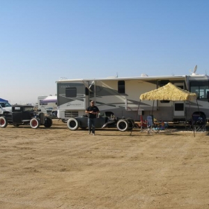 Hot Rod Gathering at Eagle Field