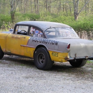 "Locomotion" (aka "About Time") 1955 Chevy 210 Sedan D/Altered