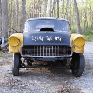 "Locomotion" (aka "About Time") 1955 Chevy 210 Sedan D/Altered