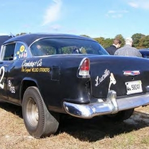 "Lucille" 1955 Chevy Bel Air Sport Coupe B/Gas Supercharged
