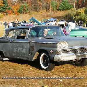 "Jack The Ripper" Connecticut Dragway 1959 Ford Custom 300 Sedan B/Modified Production, 1961 NSTA Record Holder