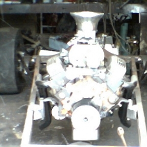 Probably 450-500 horsepower.