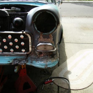 55 wrecked fender 5
