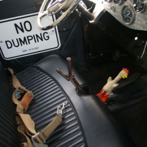 No more signs or chicken.