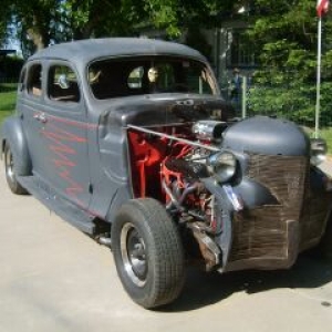 The '39 Desoto, as of may 2010-almost ready for the road
