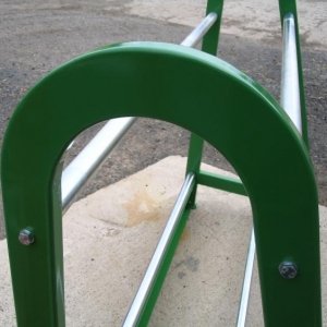 green powder coat