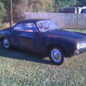 1963 Volkswagon Karmann Ghia