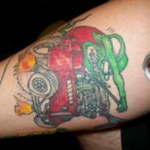 My Rat fink/ hot rod inspired tattoos | The H.A.M.B.