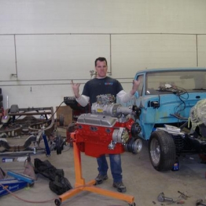 thats me and the 39 chevy in the back ground