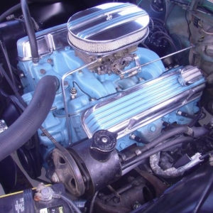 389 w/holley 4bbl & Mad Dog headers