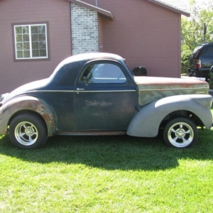 my dads 39 willys