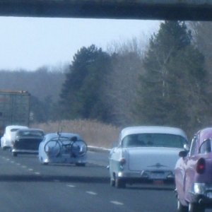 yes we drive are cars...in the winter!