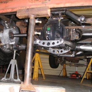 Final installation w/custom 3/8 thick 6061 aluminum tie bars.