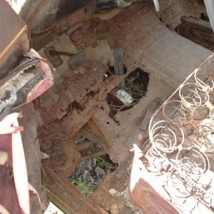 The front floors are gone, but I have new ones on the way