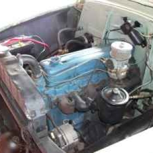 '54 235, about to have Fenton headers and maybe a finned valve cover.