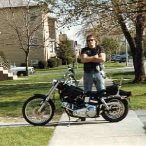 1985 spring and a lot younger and in shape Big Nick!!