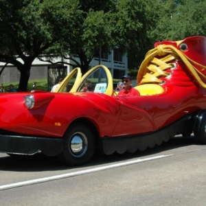McDonald's shoe car