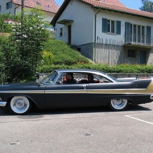 My ex plymouth 58, 440 TNT dual quad engine